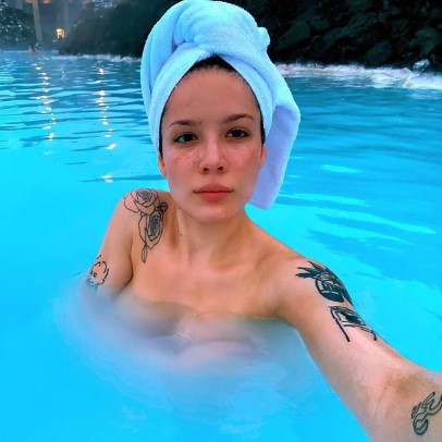 Halsey  nude photo