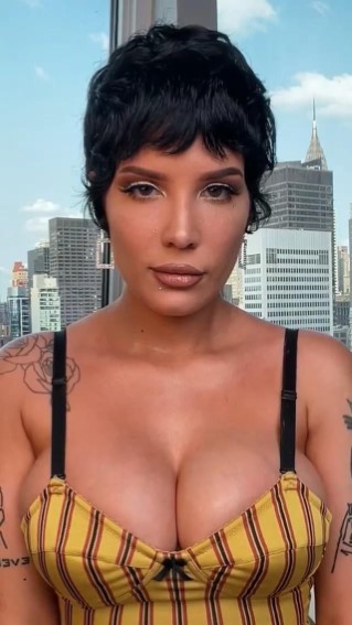 Halsey  nude photo