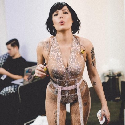 Halsey  nude photo
