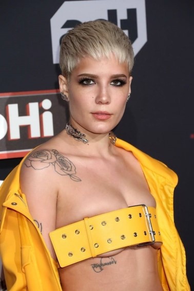 Halsey  nude photo