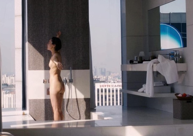 Bae Doona Naked Topless Shower  nude photo