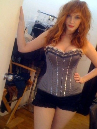 Christina Hendricks Leaked Phone  nude photo