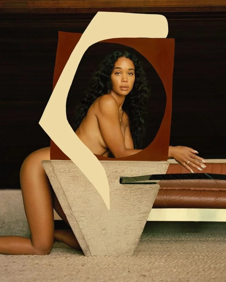 Laura Harrier  nude photo