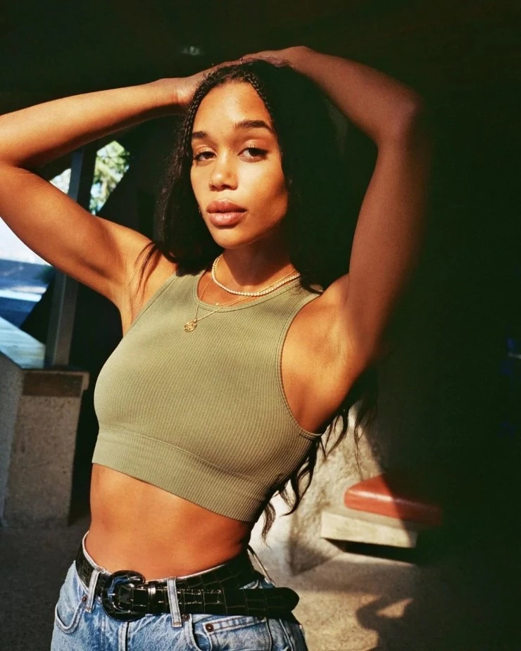 Laura Harrier  nude photo