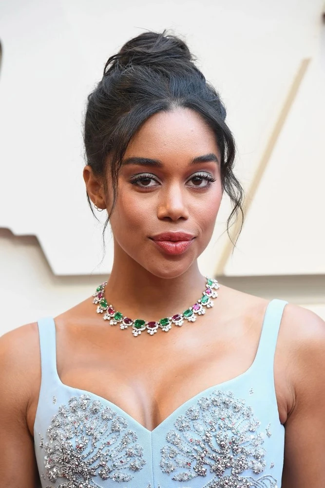 Laura Harrier (22)  nude photo