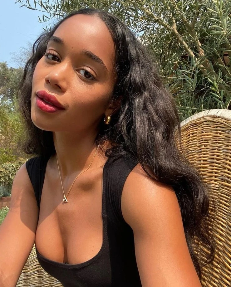 Laura Harrier (24)  nude photo