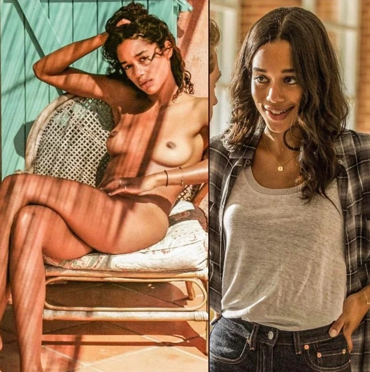 Laura Harrier Actress Naked Sexy Body  nude photo