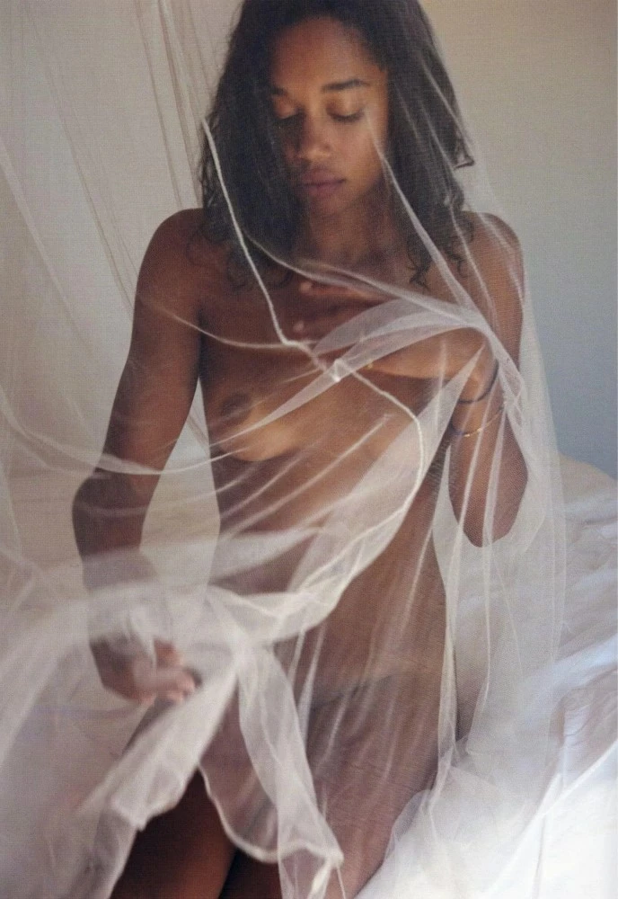 Laura Harrier Naked  nude photo