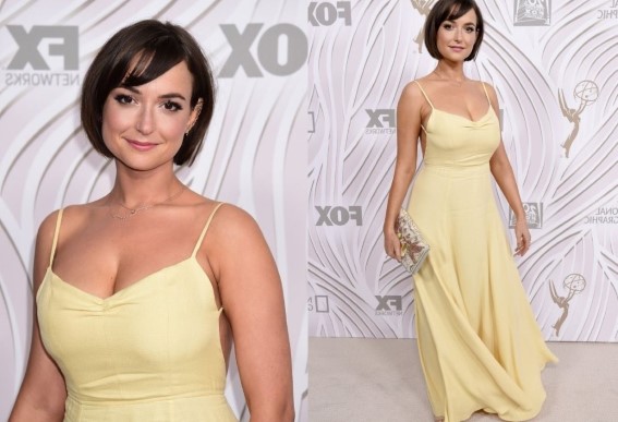 Milana Vayntrub  nude photo