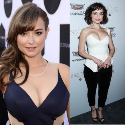 Milana Vayntrub  nude photo