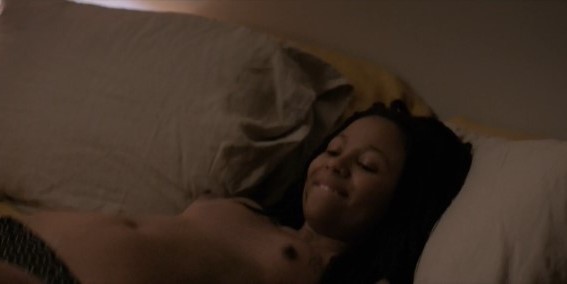 Myha’la Herrold sexy actress naked  nude photo