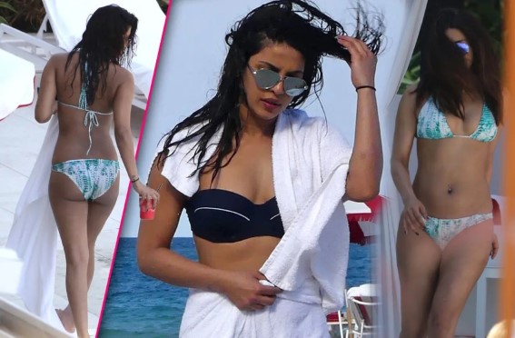 Priyanka Chopra Bikini Pool Miami Pp  nude photo