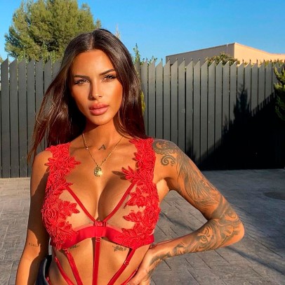 Alba Casillas Semidesnuda Conjunto Lenceria  nude photo