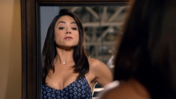 Jeanine Mason Busty Scene From Movie  nude photo