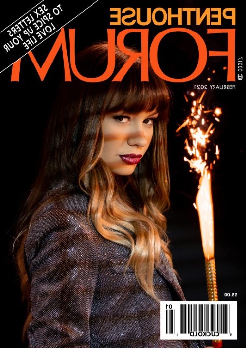 Naomi Swann Fake Magazine Cover  nude photo