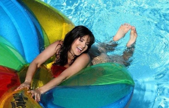 Sunny Leone Sheer Bikini  nude photo