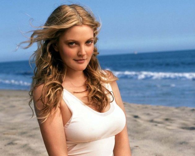 Actress Drew Barrymore Hot  nude photo