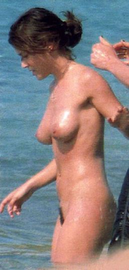 Alyssa Milano Nude Beach  nude photo