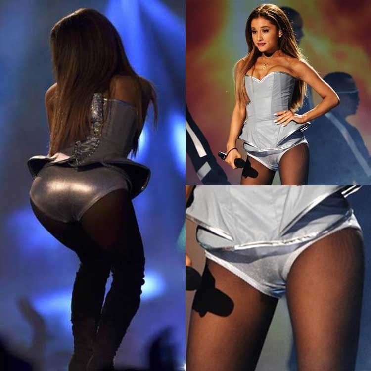 Ariana Grande Sexy Ass Panties  nude photo