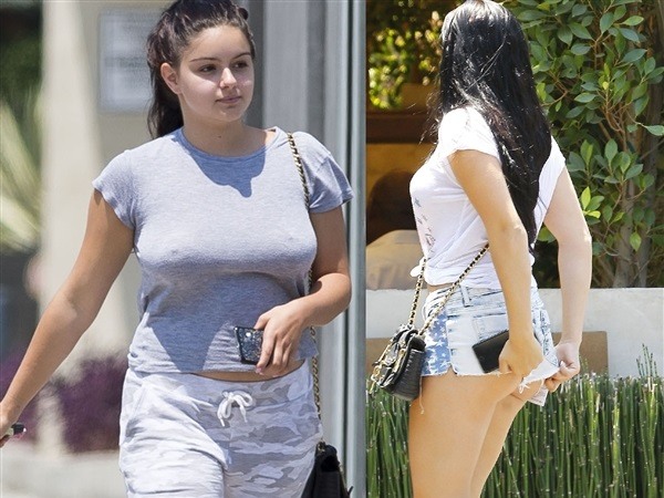 Ariel Winters Sloppy Teen Ass And Nips In Public  nude photo