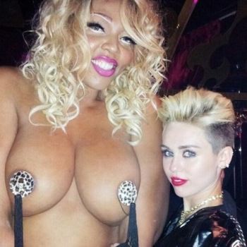 Beyonce Miley Cyrus Naked  nude photo