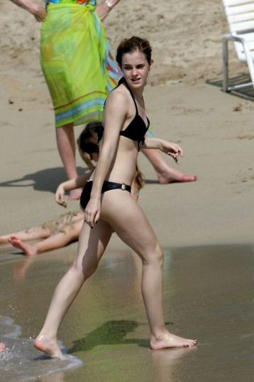 Emma Watson Nip Slip Bikini  nude photo