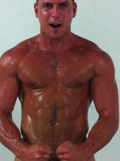 Hot Sweaty Gay Men Naked  nude photo