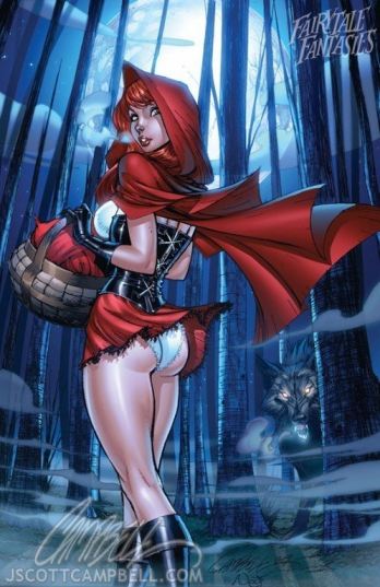 J Scott Campbell Little Red Riding Hood  nude photo