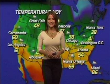 Jackie Guerrido Weather Girl  nude photo