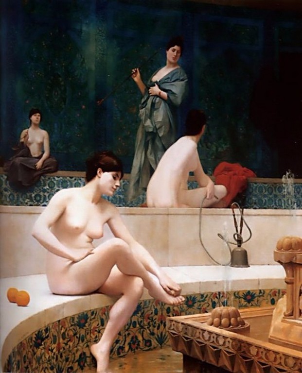 Jean Leon Gerome Harem Baths  nude photo