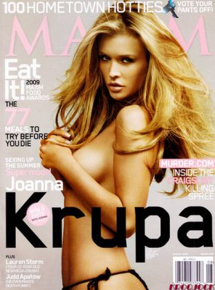 Joanna Krupa Maxim Magazine  nude photo