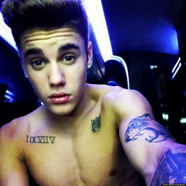 Justin Bieber Selfie  nude photo