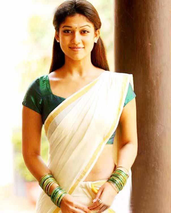 Kerala Saree Nayanthara  nude photo