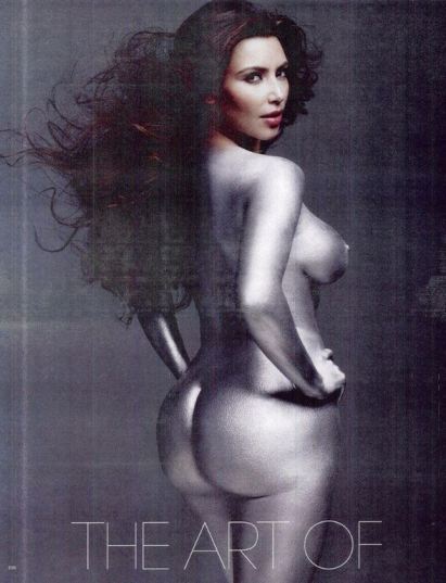 Kim Kardashian W Magazine  nude photo