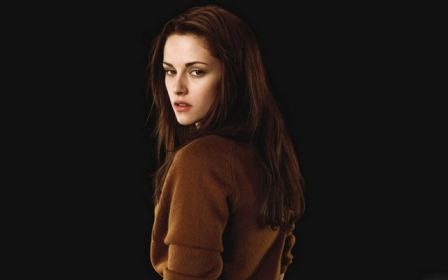 Kristen Stewart Cute Red Dress Back  nude photo