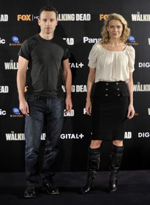 Laurie Holden Andrew Lincoln  nude photo