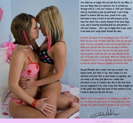 Lesbian Tg Tf Captions  nude photo