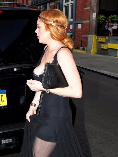 Lindsay Lohan Dress  nude photo