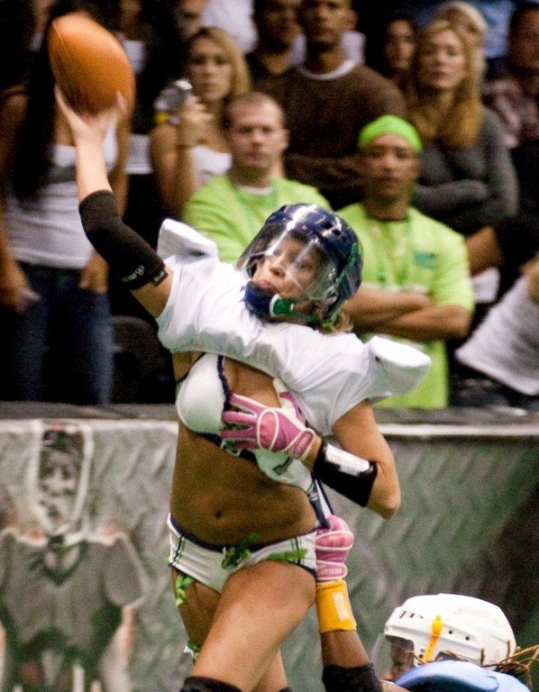 Lingerie Football Wardrobe Malfunction  nude photo