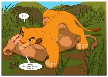 Lion King Simba And Nala Comic  nude photo