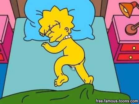 Lisa Simpson Masturbating  nude photo