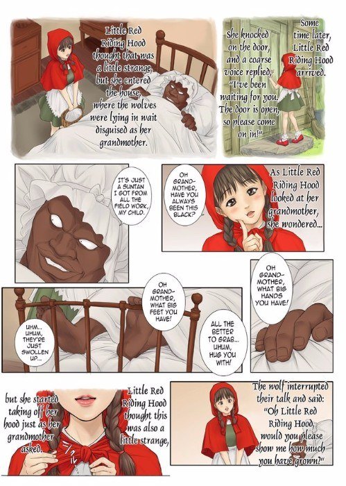 Little Red Riding Hood Adult Comic  nude photo