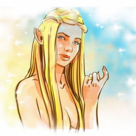 Lord Of The Rings Galadriel Rule  nude photo