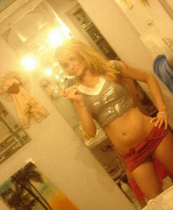 Lovely Blonde Coed Self Pics In The Mirror Excited Blondiesin Naked Galls  nude photo