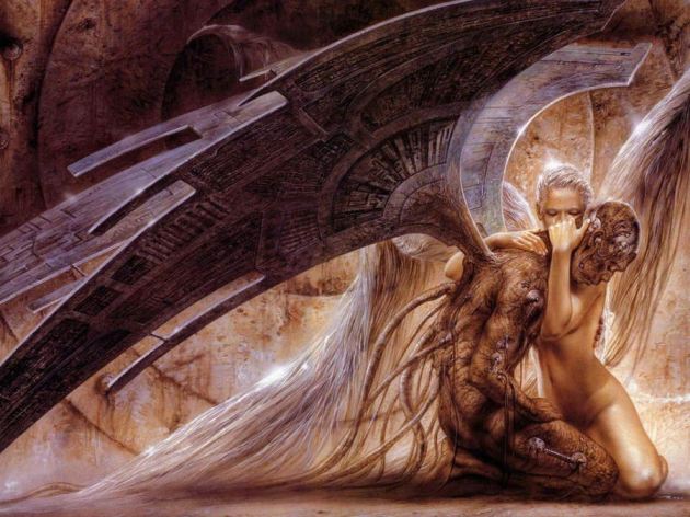 Luis Royo Fallen Angel  nude photo