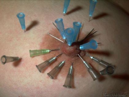 Male Bdsm Needle Play  nude photo