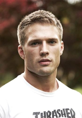 Male Model With Blonde Hair Blue Eyes  nude photo