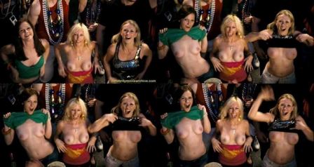 Mardi Gras Spring Break Nude Scene  nude photo