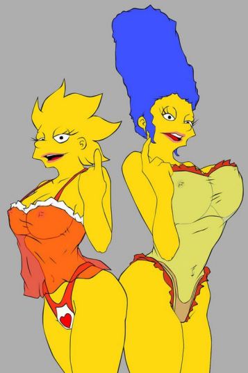 Marge And Lisa Simpson Porn  nude photo
