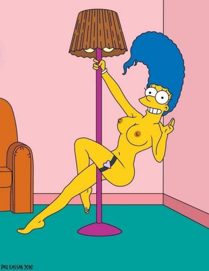 Marge Simpson Nude  nude photo
